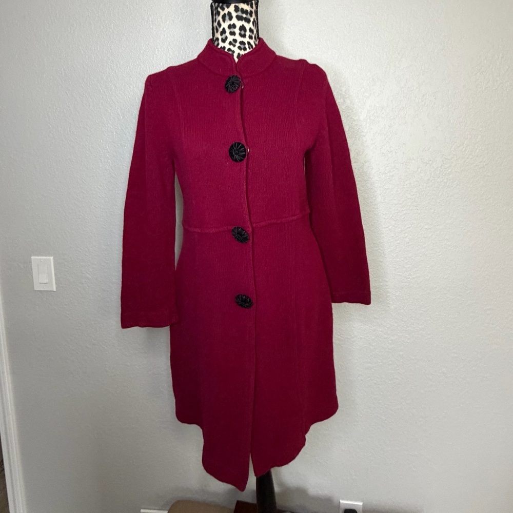 Kenar Lambswool Coat - Size Large